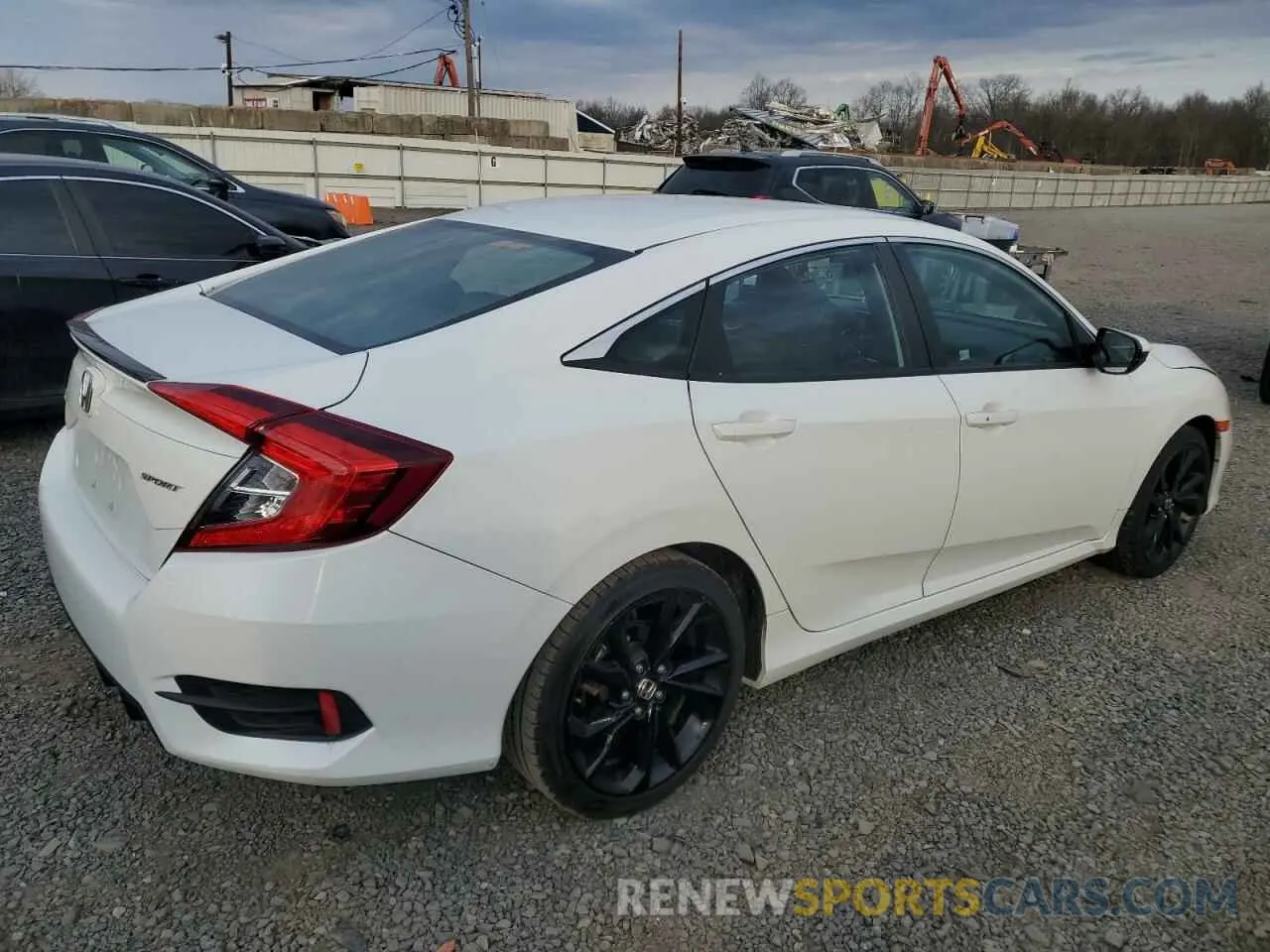 3 Photograph of a damaged car 2HGFC2F82MH540110 HONDA CIVIC 2021