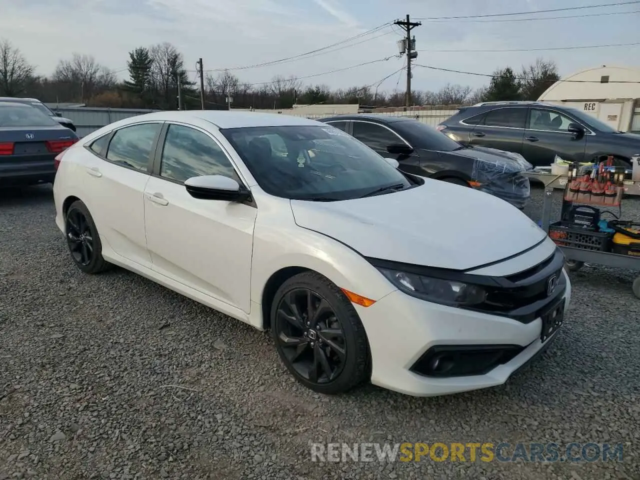 4 Photograph of a damaged car 2HGFC2F82MH540110 HONDA CIVIC 2021