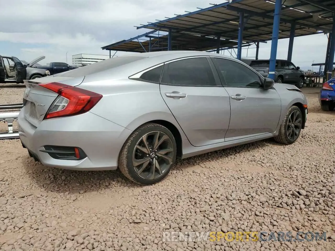 3 Photograph of a damaged car 2HGFC2F82MH543055 HONDA CIVIC 2021