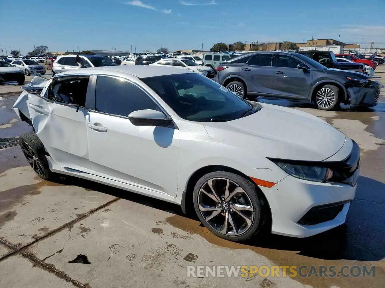 4 Photograph of a damaged car 2HGFC2F82MH543959 HONDA CIVIC 2021