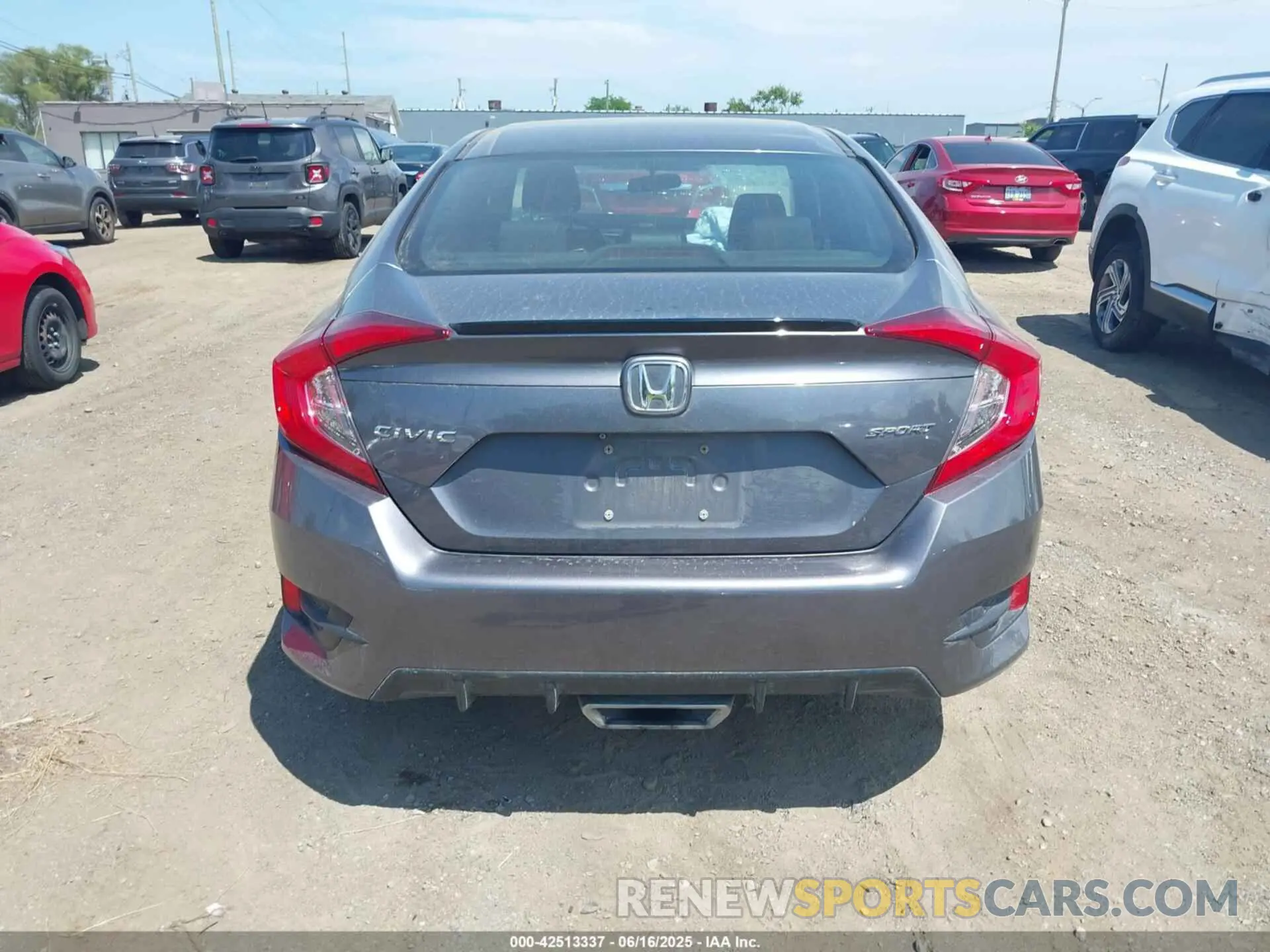 16 Photograph of a damaged car 2HGFC2F83MH507455 HONDA CIVIC 2021