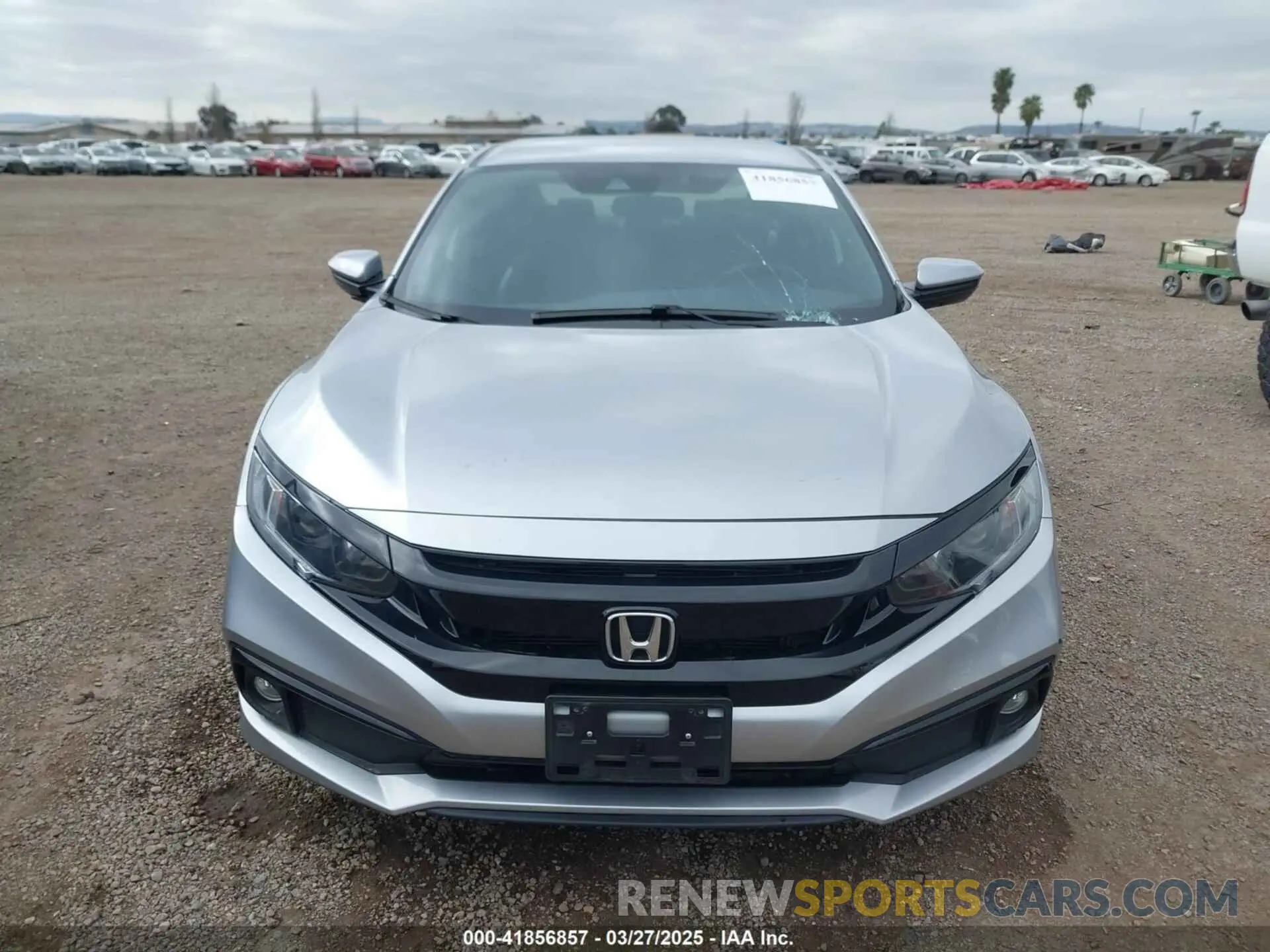11 Photograph of a damaged car 2HGFC2F83MH510243 HONDA CIVIC 2021