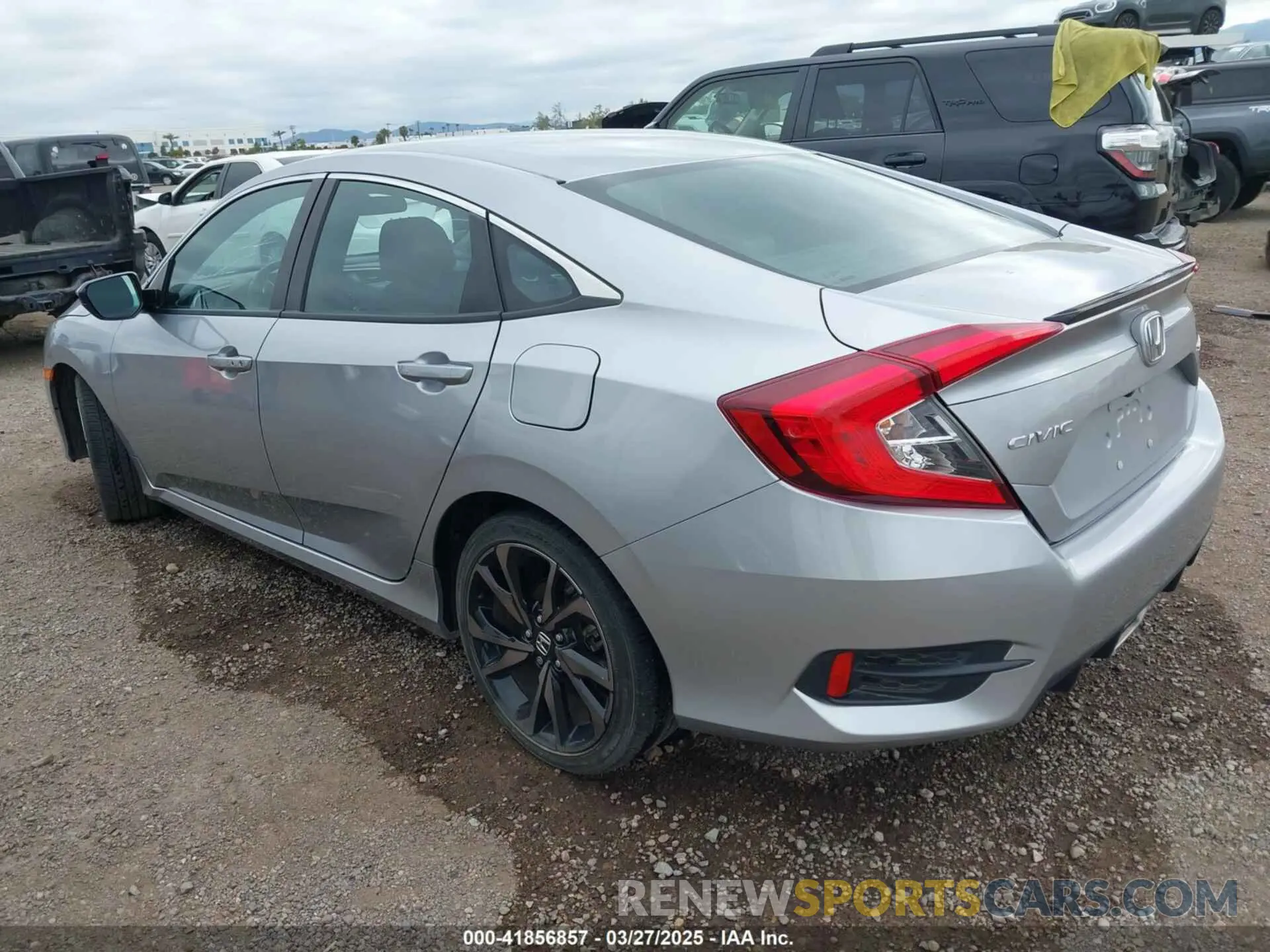 3 Photograph of a damaged car 2HGFC2F83MH510243 HONDA CIVIC 2021
