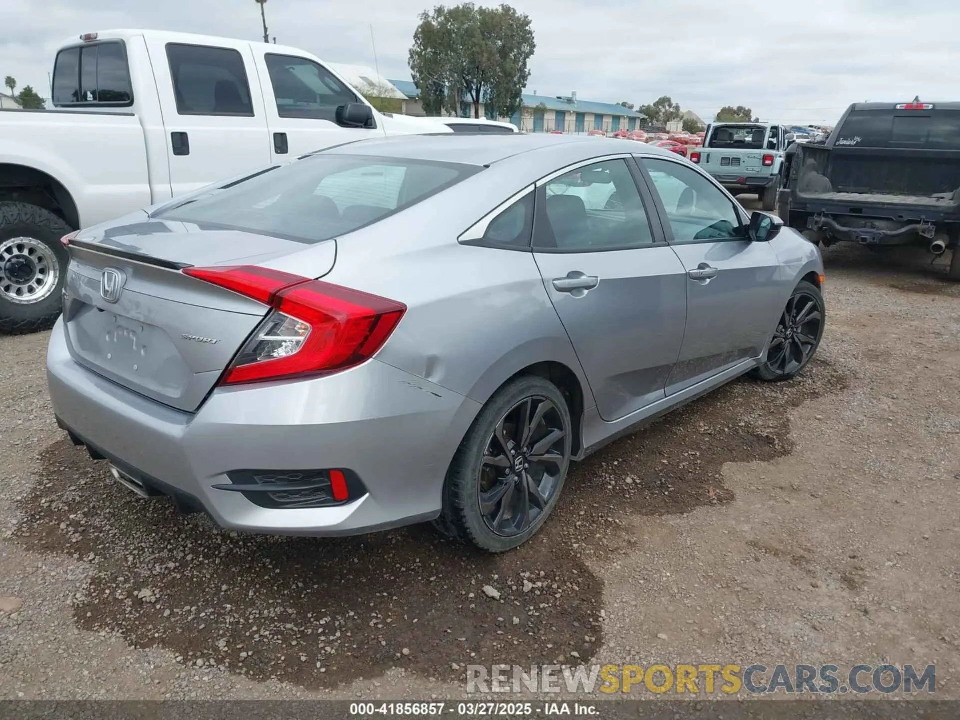 4 Photograph of a damaged car 2HGFC2F83MH510243 HONDA CIVIC 2021