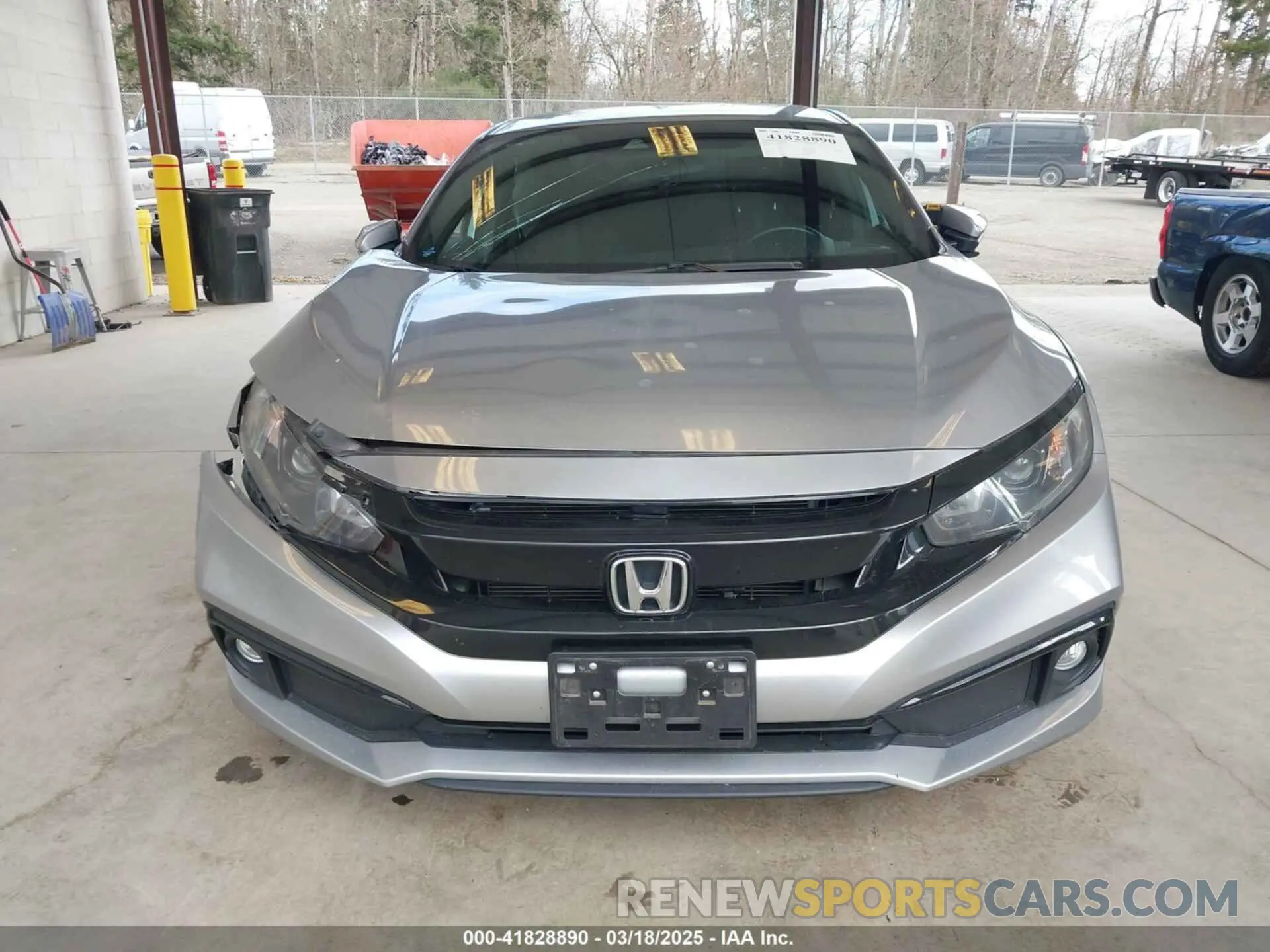 12 Photograph of a damaged car 2HGFC2F83MH521470 HONDA CIVIC 2021