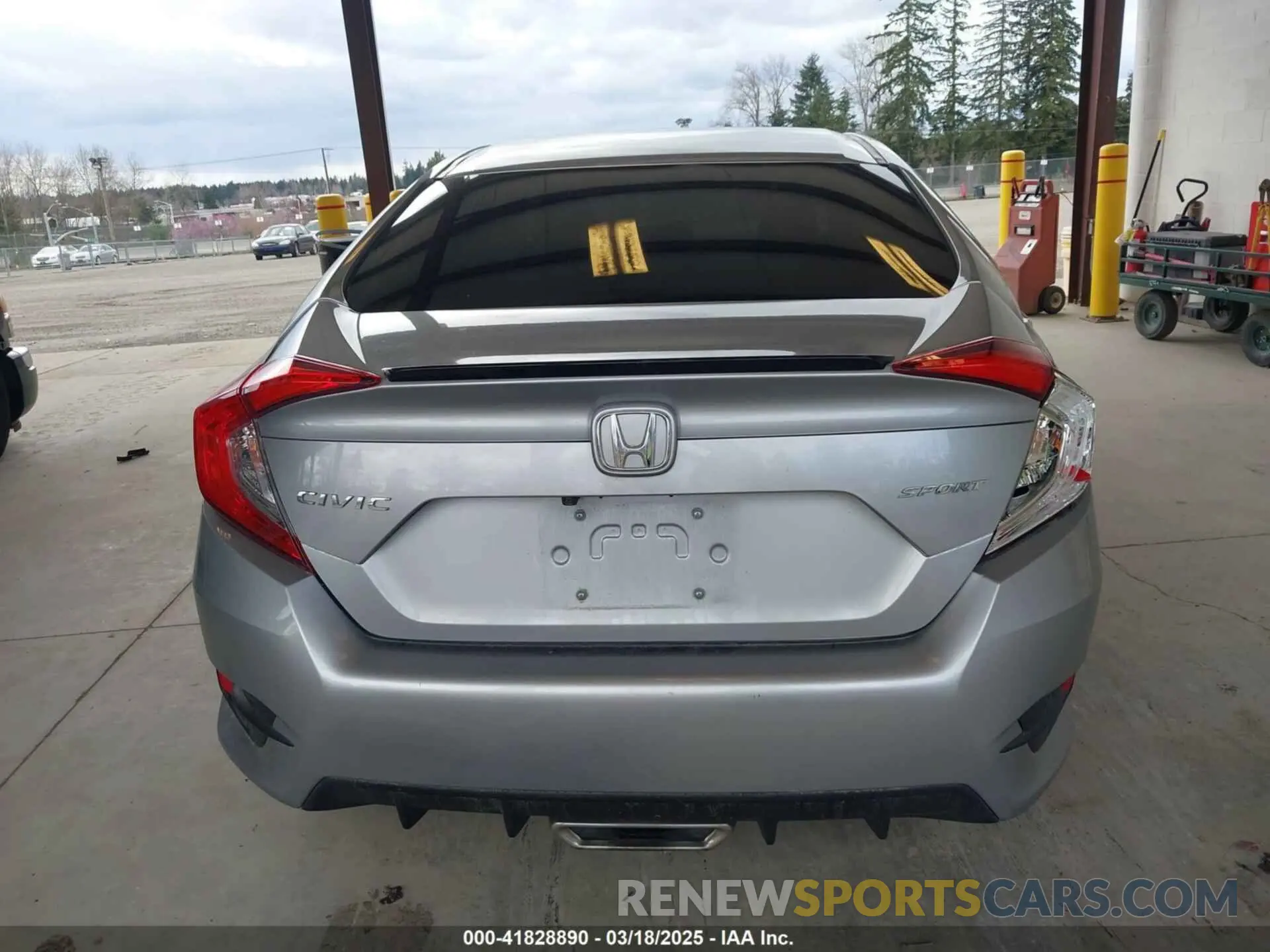 16 Photograph of a damaged car 2HGFC2F83MH521470 HONDA CIVIC 2021
