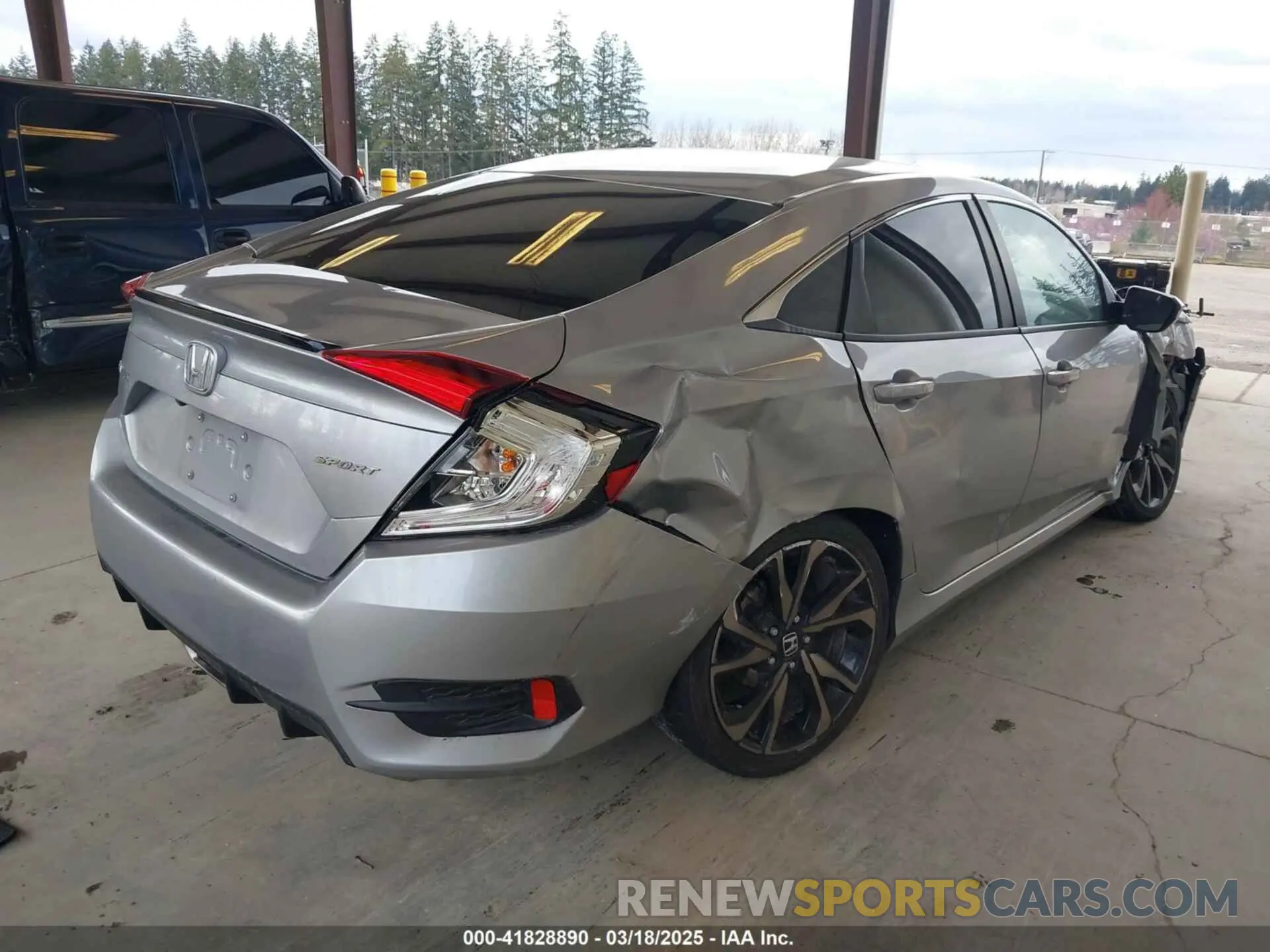 4 Photograph of a damaged car 2HGFC2F83MH521470 HONDA CIVIC 2021