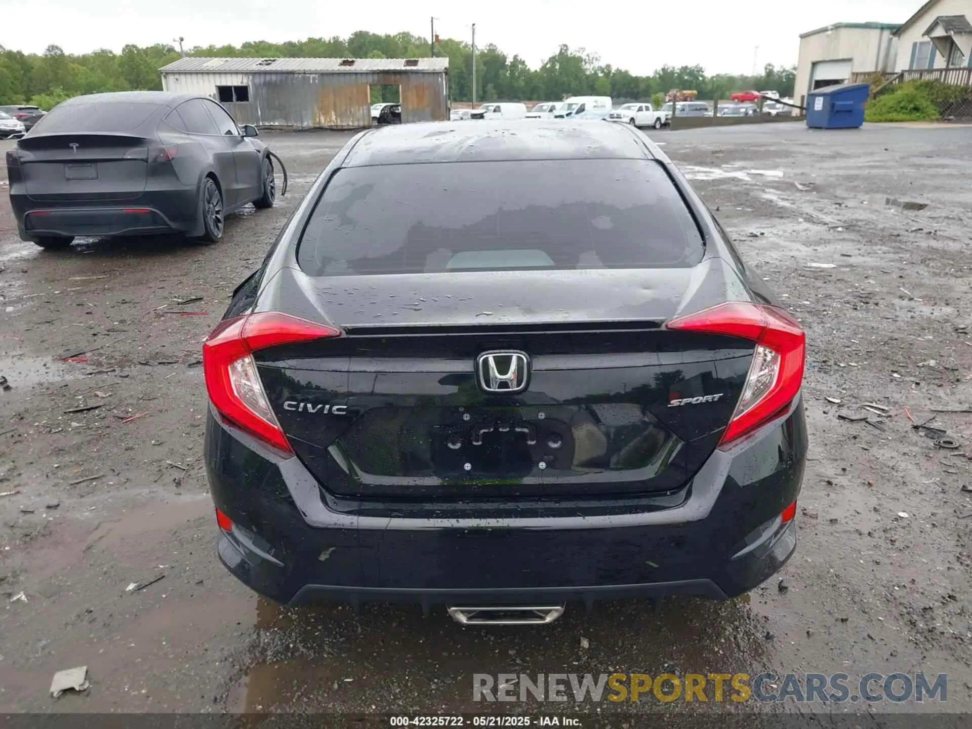 16 Photograph of a damaged car 2HGFC2F83MH521744 HONDA CIVIC 2021
