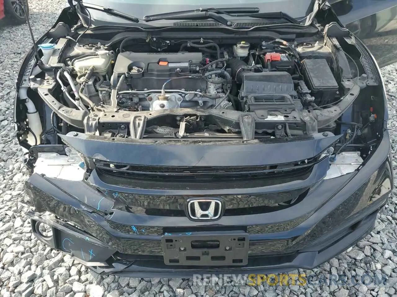 11 Photograph of a damaged car 2HGFC2F83MH534493 HONDA CIVIC 2021