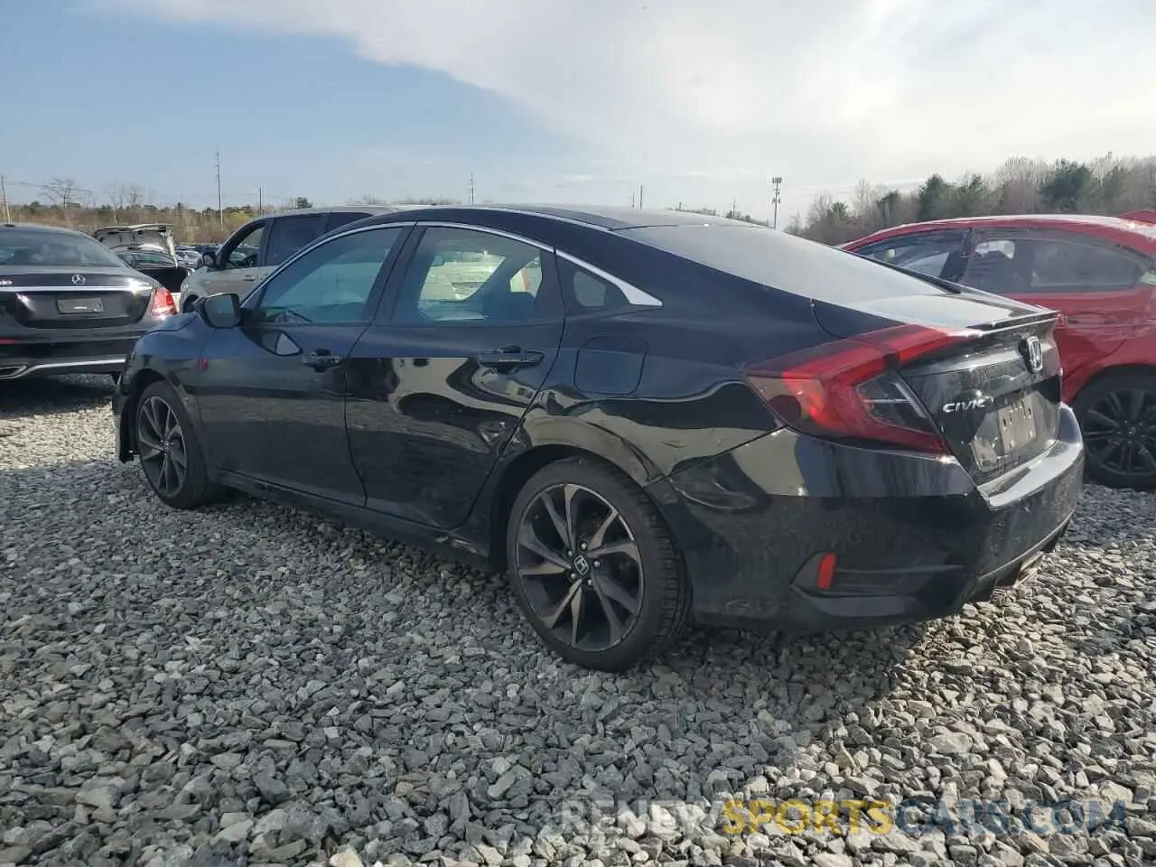2 Photograph of a damaged car 2HGFC2F83MH534493 HONDA CIVIC 2021