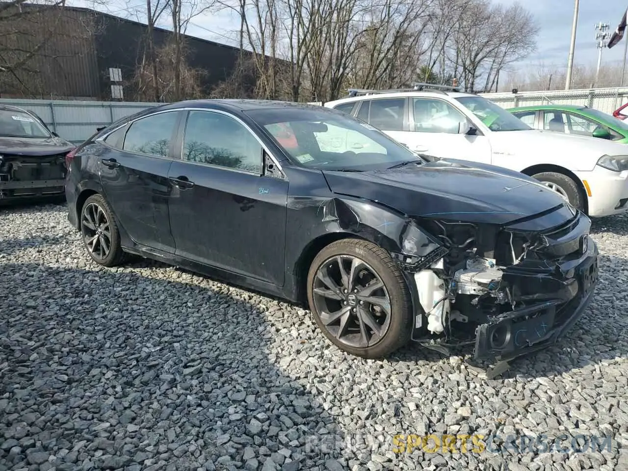 4 Photograph of a damaged car 2HGFC2F83MH534493 HONDA CIVIC 2021
