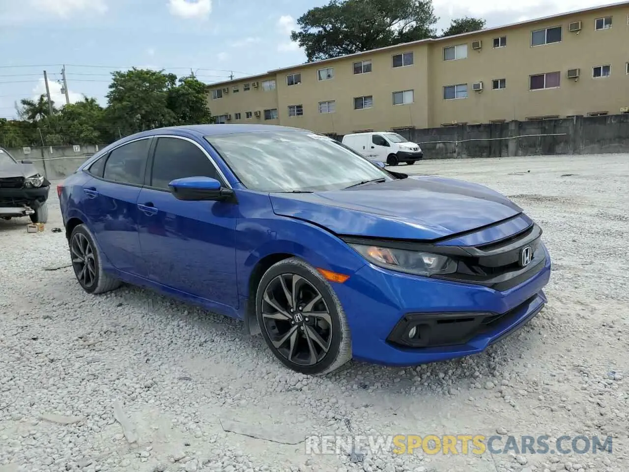 4 Photograph of a damaged car 2HGFC2F83MH547048 HONDA CIVIC 2021