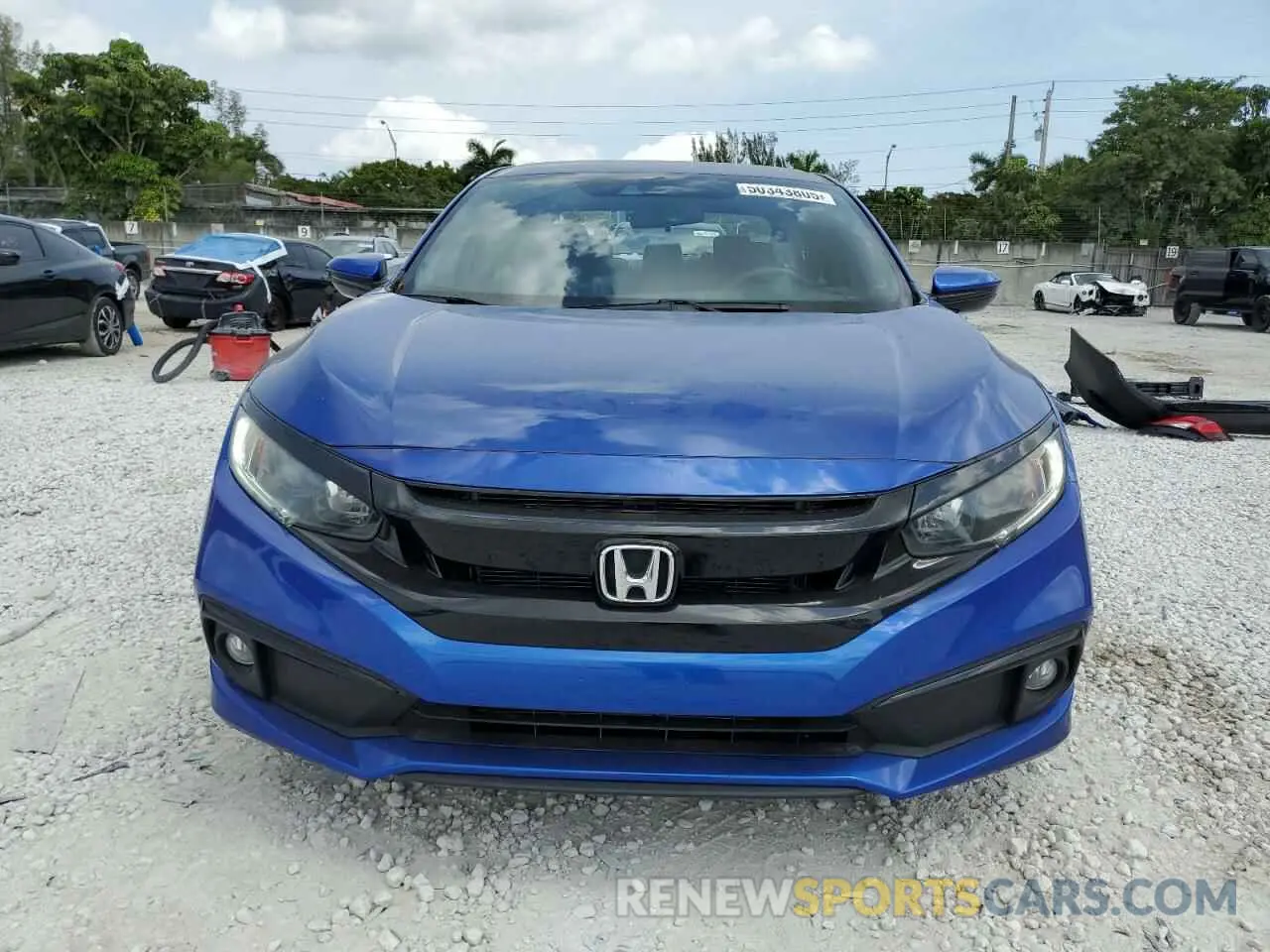 5 Photograph of a damaged car 2HGFC2F83MH547048 HONDA CIVIC 2021