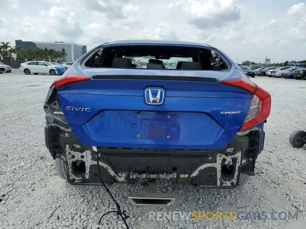 6 Photograph of a damaged car 2HGFC2F83MH547048 HONDA CIVIC 2021