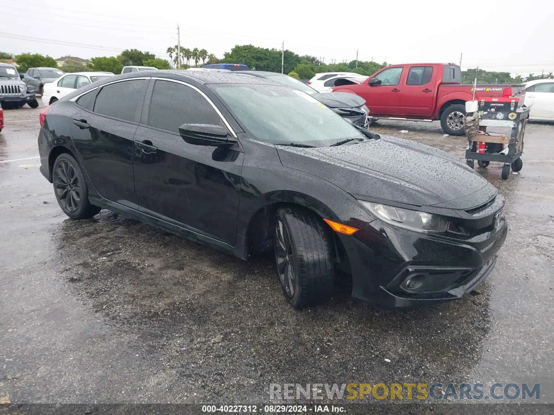1 Photograph of a damaged car 2HGFC2F83MH552461 HONDA CIVIC 2021