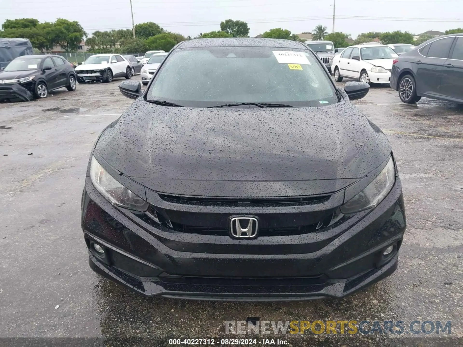 12 Photograph of a damaged car 2HGFC2F83MH552461 HONDA CIVIC 2021