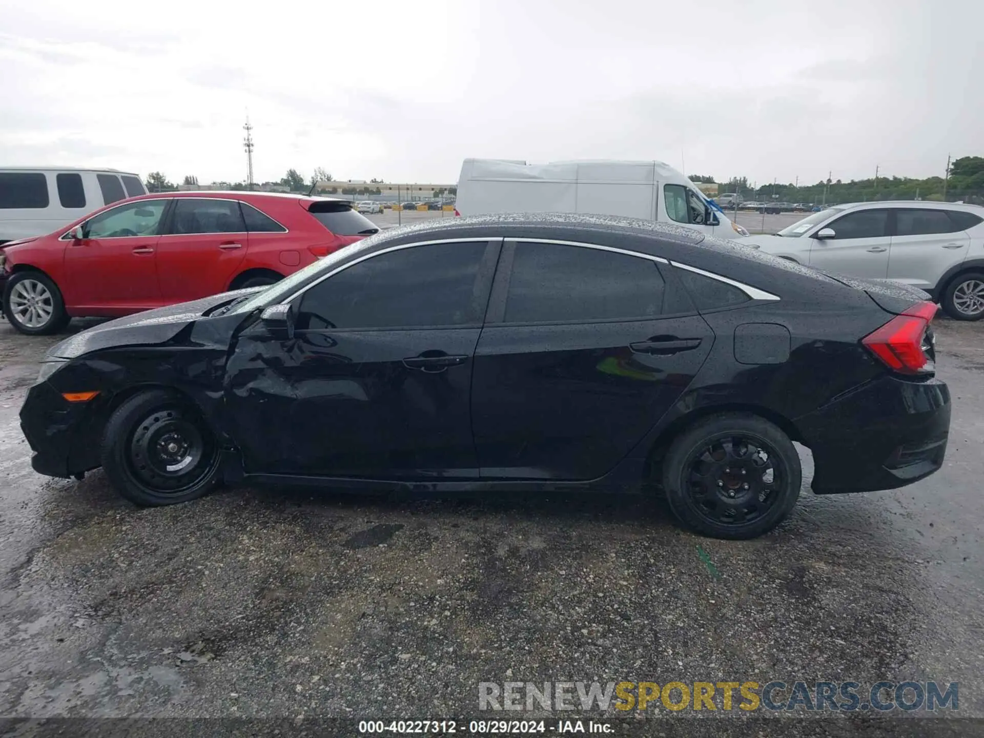 14 Photograph of a damaged car 2HGFC2F83MH552461 HONDA CIVIC 2021