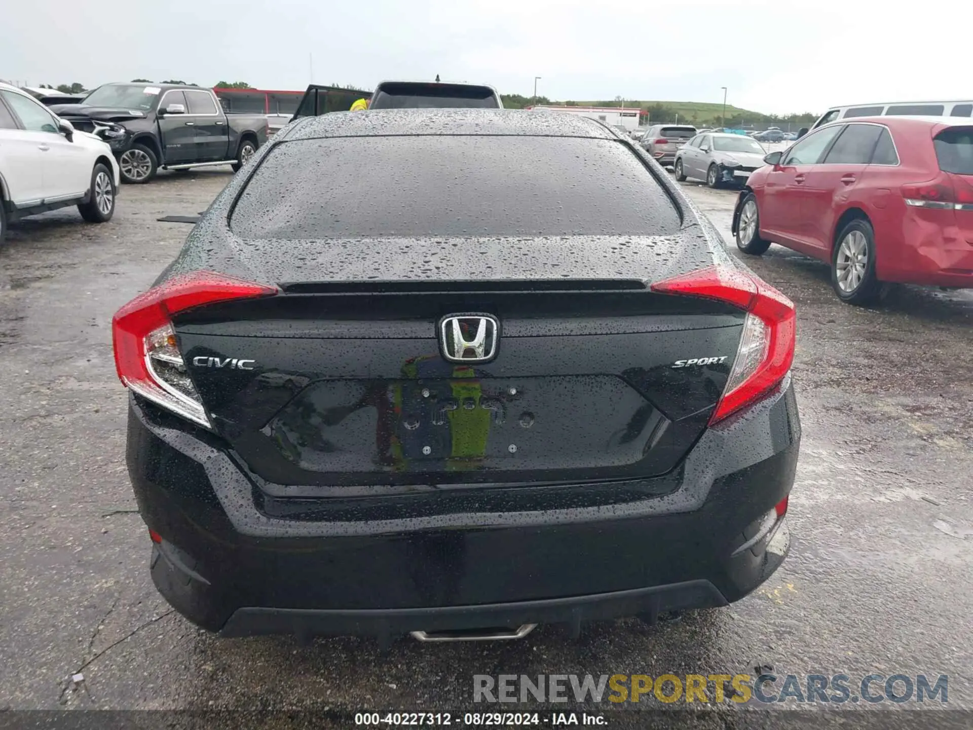 16 Photograph of a damaged car 2HGFC2F83MH552461 HONDA CIVIC 2021