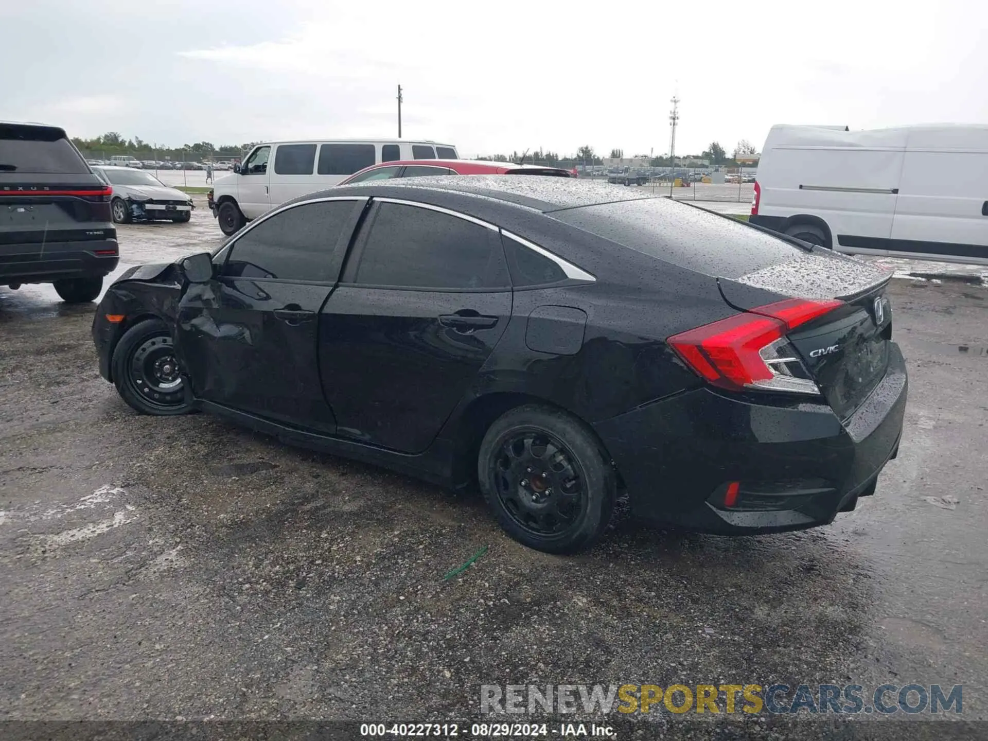 3 Photograph of a damaged car 2HGFC2F83MH552461 HONDA CIVIC 2021