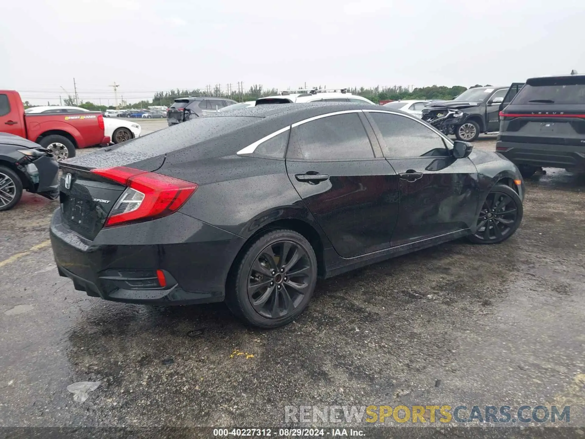 4 Photograph of a damaged car 2HGFC2F83MH552461 HONDA CIVIC 2021