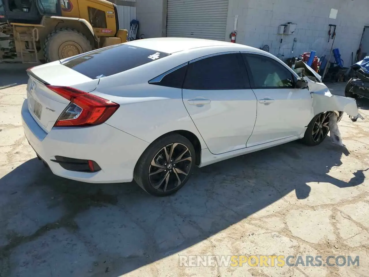3 Photograph of a damaged car 2HGFC2F83MH554906 HONDA CIVIC 2021