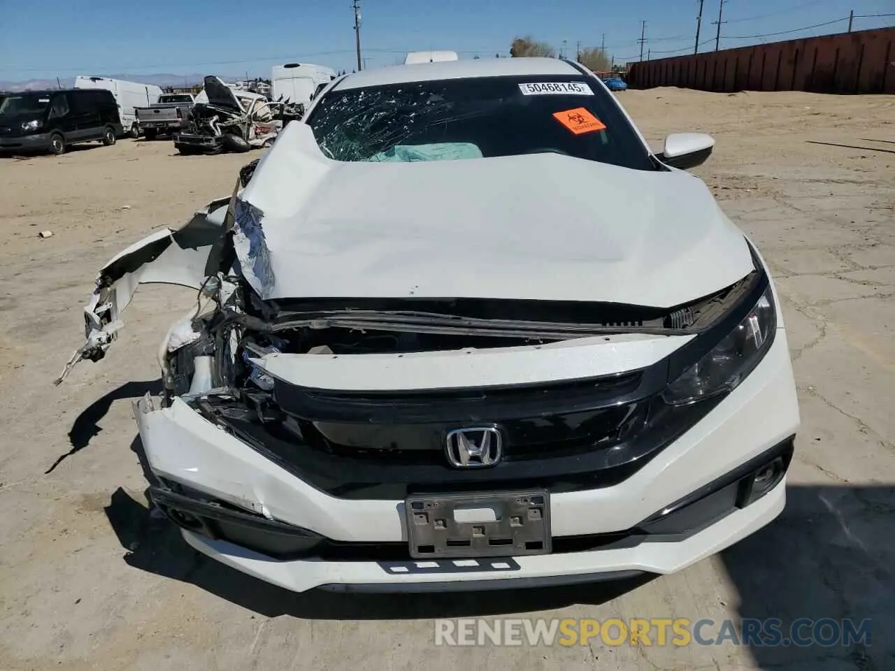 5 Photograph of a damaged car 2HGFC2F83MH554906 HONDA CIVIC 2021