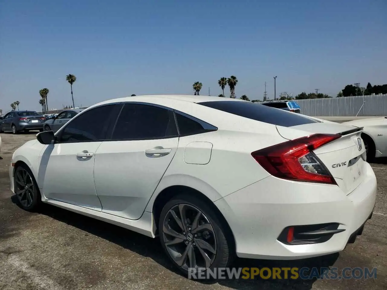 2 Photograph of a damaged car 2HGFC2F83MH557739 HONDA CIVIC 2021
