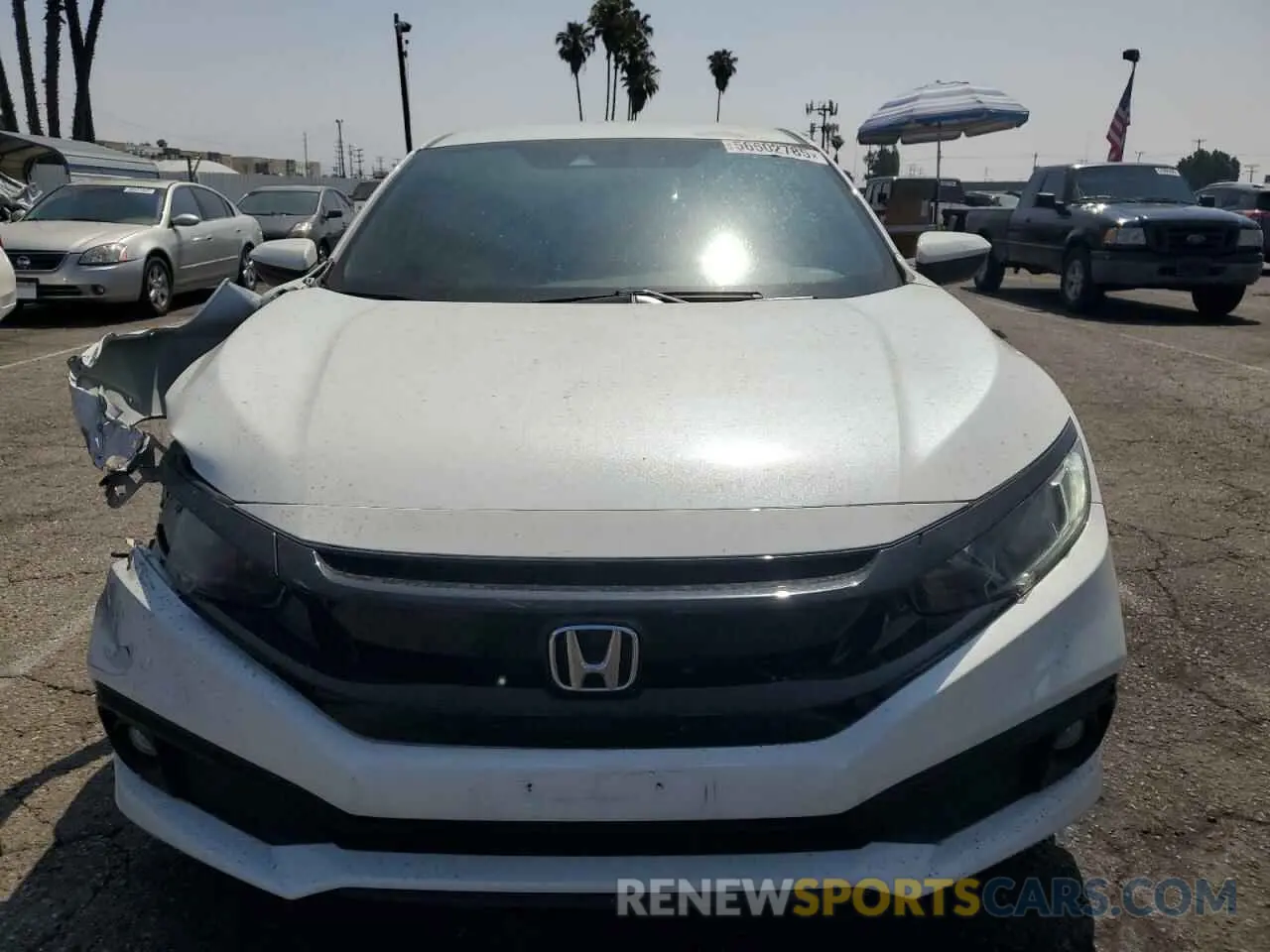 5 Photograph of a damaged car 2HGFC2F83MH557739 HONDA CIVIC 2021