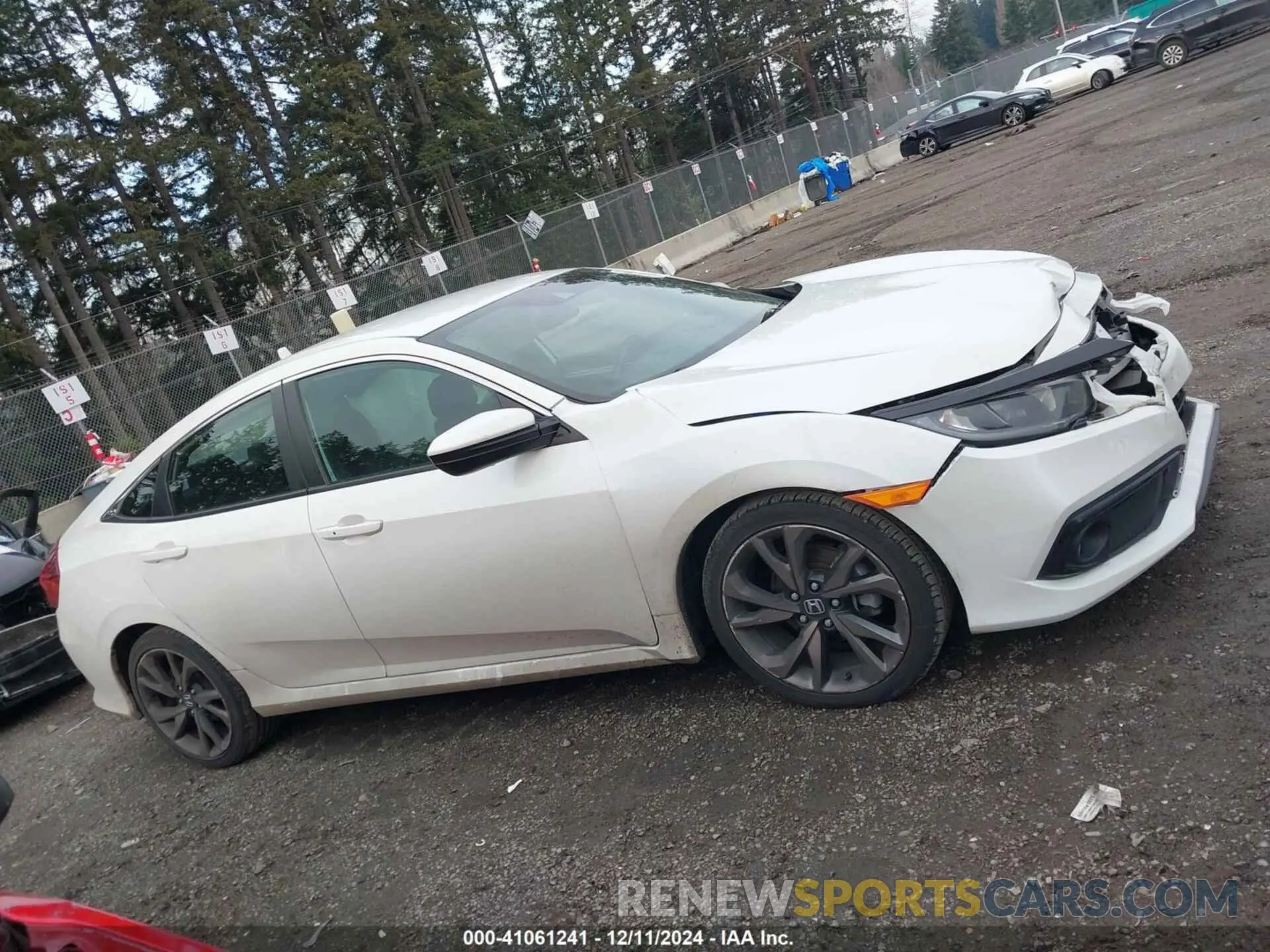 13 Photograph of a damaged car 2HGFC2F83MH559331 HONDA CIVIC 2021
