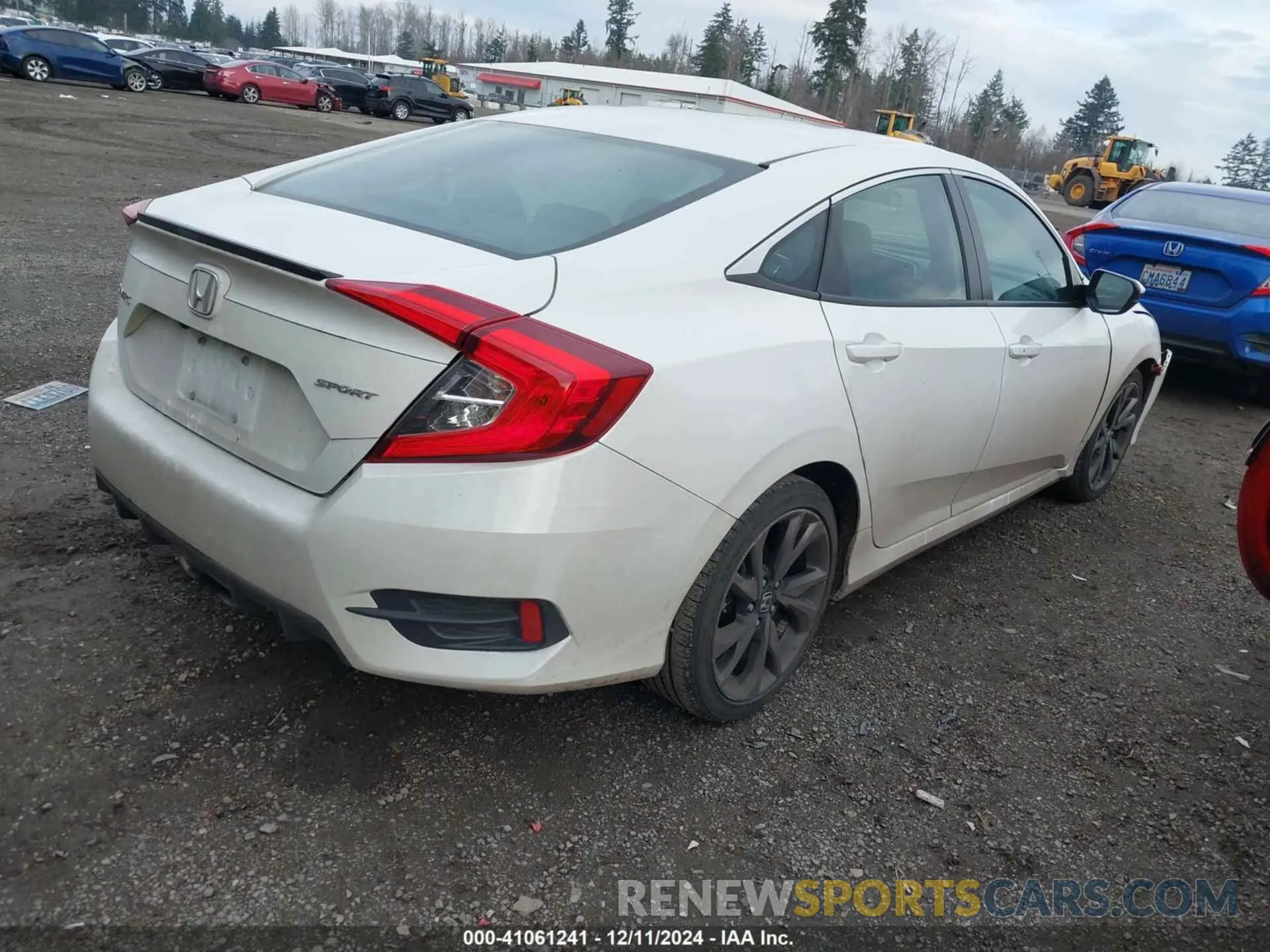 4 Photograph of a damaged car 2HGFC2F83MH559331 HONDA CIVIC 2021