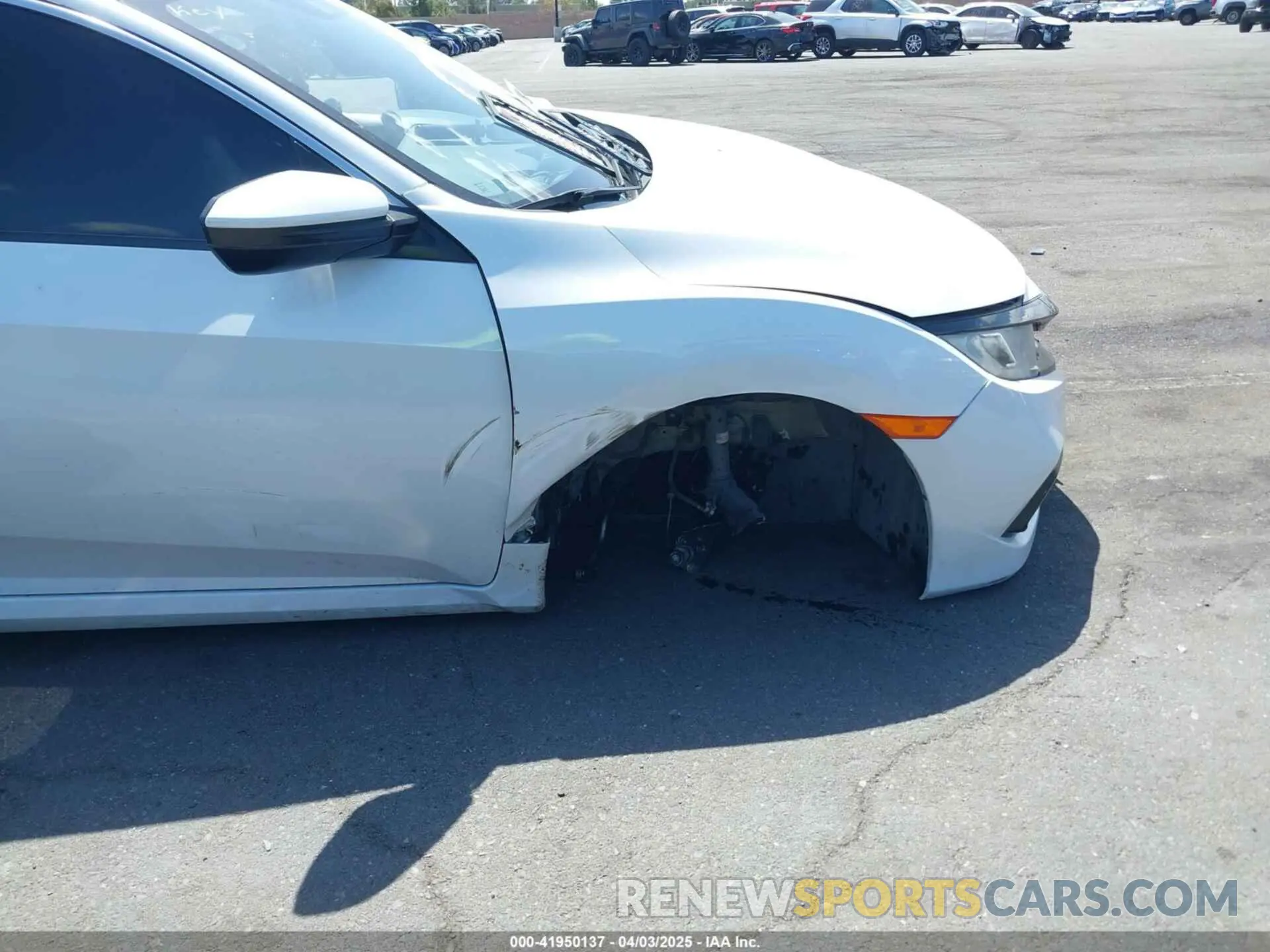 6 Photograph of a damaged car 2HGFC2F84MH513149 HONDA CIVIC 2021