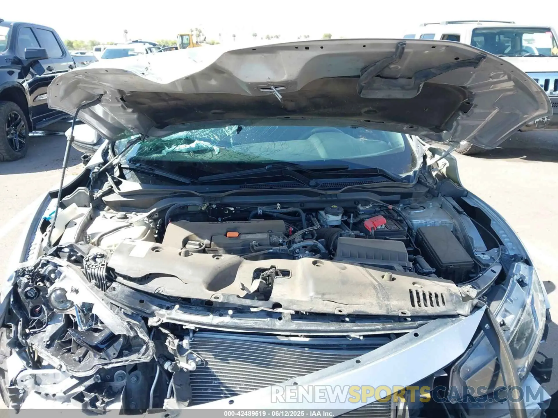10 Photograph of a damaged car 2HGFC2F84MH519520 HONDA CIVIC 2021