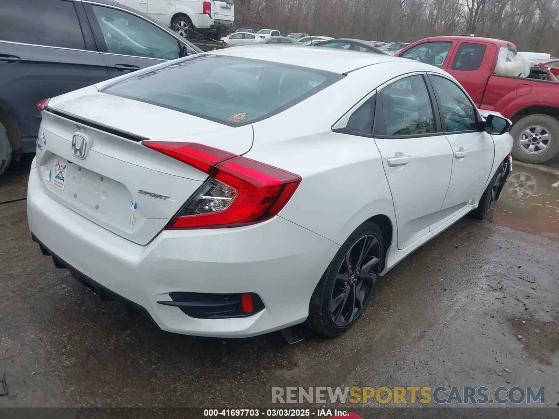 4 Photograph of a damaged car 2HGFC2F84MH522062 HONDA CIVIC 2021