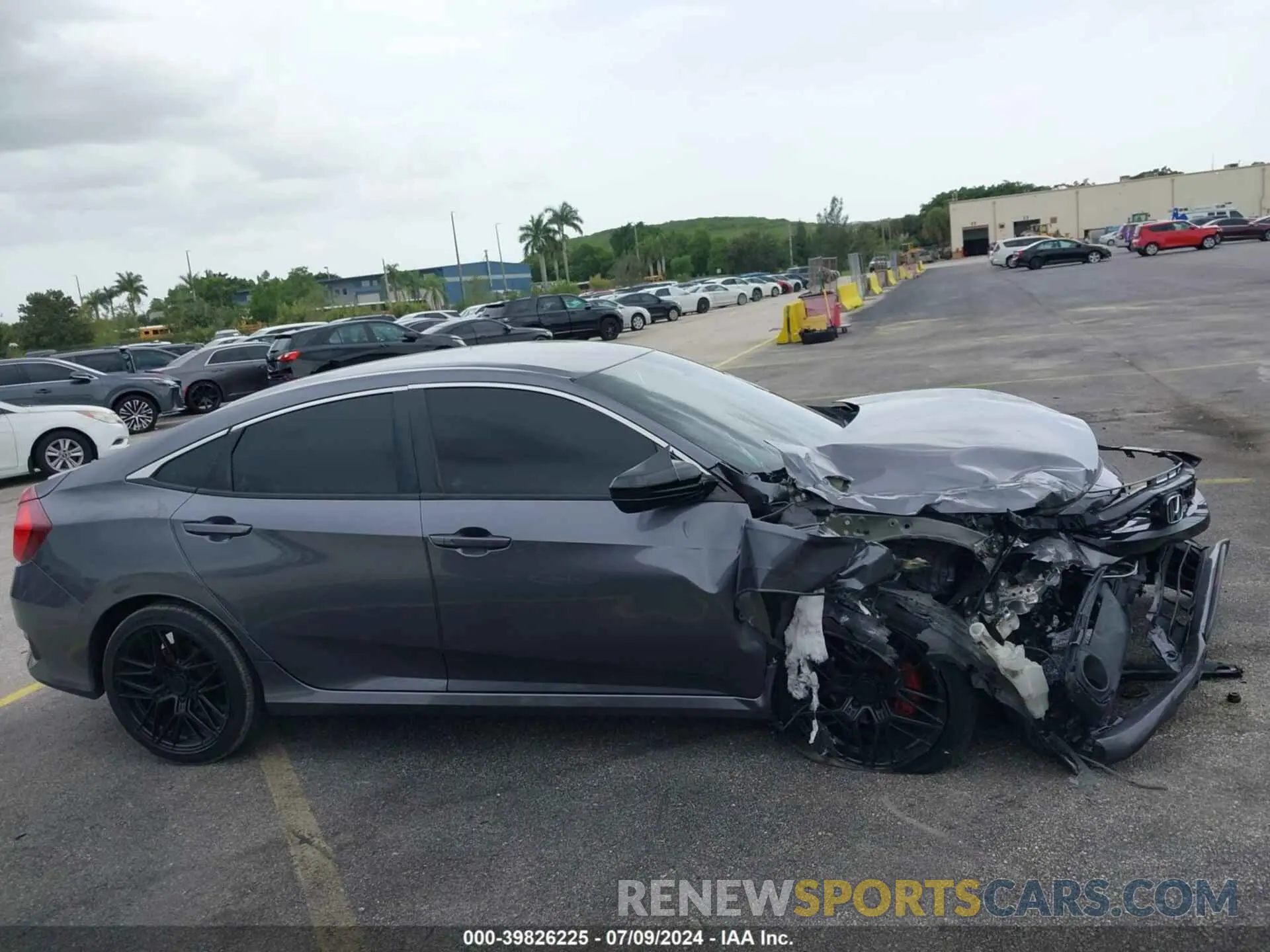 13 Photograph of a damaged car 2HGFC2F84MH528055 HONDA CIVIC 2021