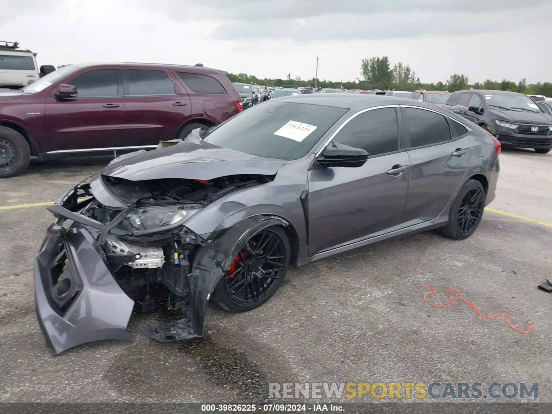 2 Photograph of a damaged car 2HGFC2F84MH528055 HONDA CIVIC 2021