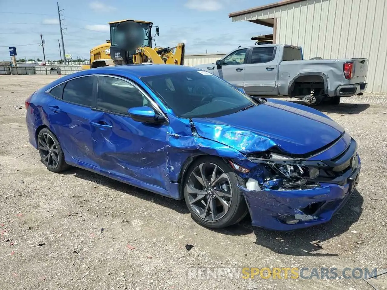 4 Photograph of a damaged car 2HGFC2F84MH535328 HONDA CIVIC 2021