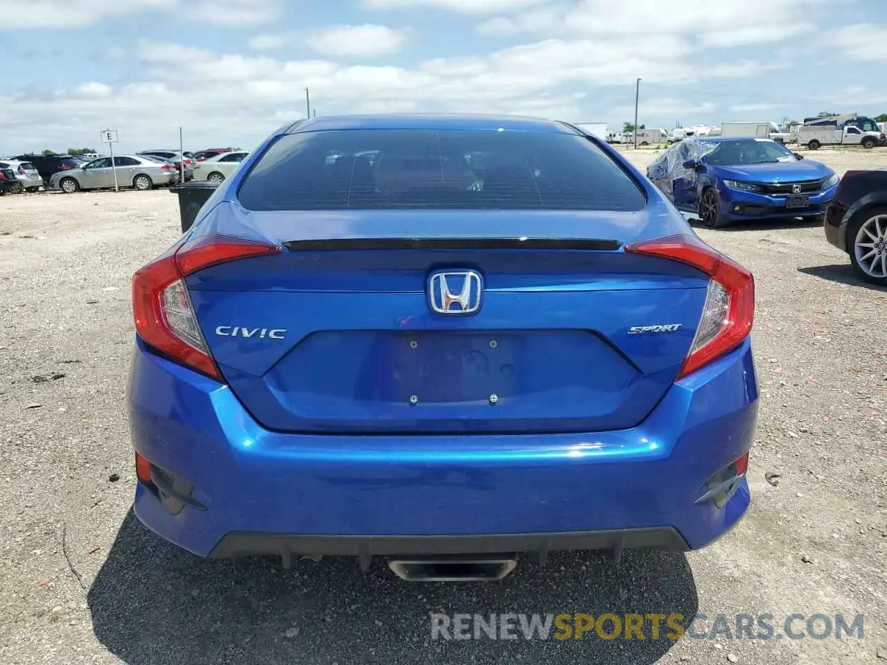 6 Photograph of a damaged car 2HGFC2F84MH535328 HONDA CIVIC 2021