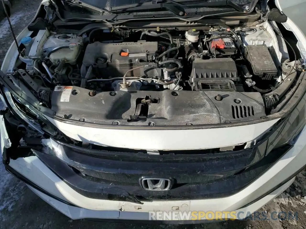 11 Photograph of a damaged car 2HGFC2F84MH540125 HONDA CIVIC 2021