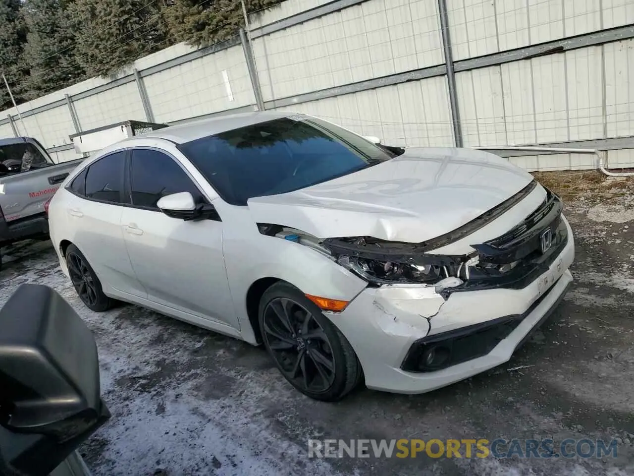 4 Photograph of a damaged car 2HGFC2F84MH540125 HONDA CIVIC 2021