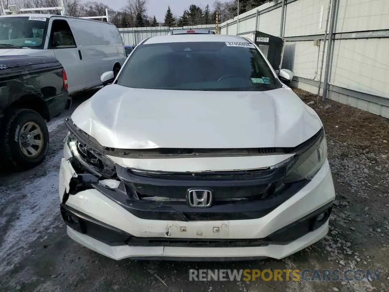 5 Photograph of a damaged car 2HGFC2F84MH540125 HONDA CIVIC 2021