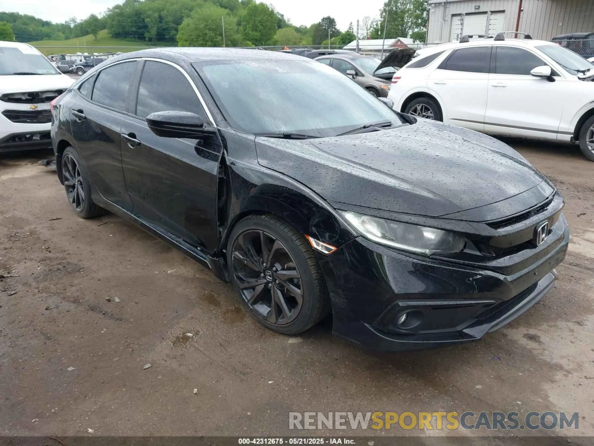 1 Photograph of a damaged car 2HGFC2F85MH503097 HONDA CIVIC 2021