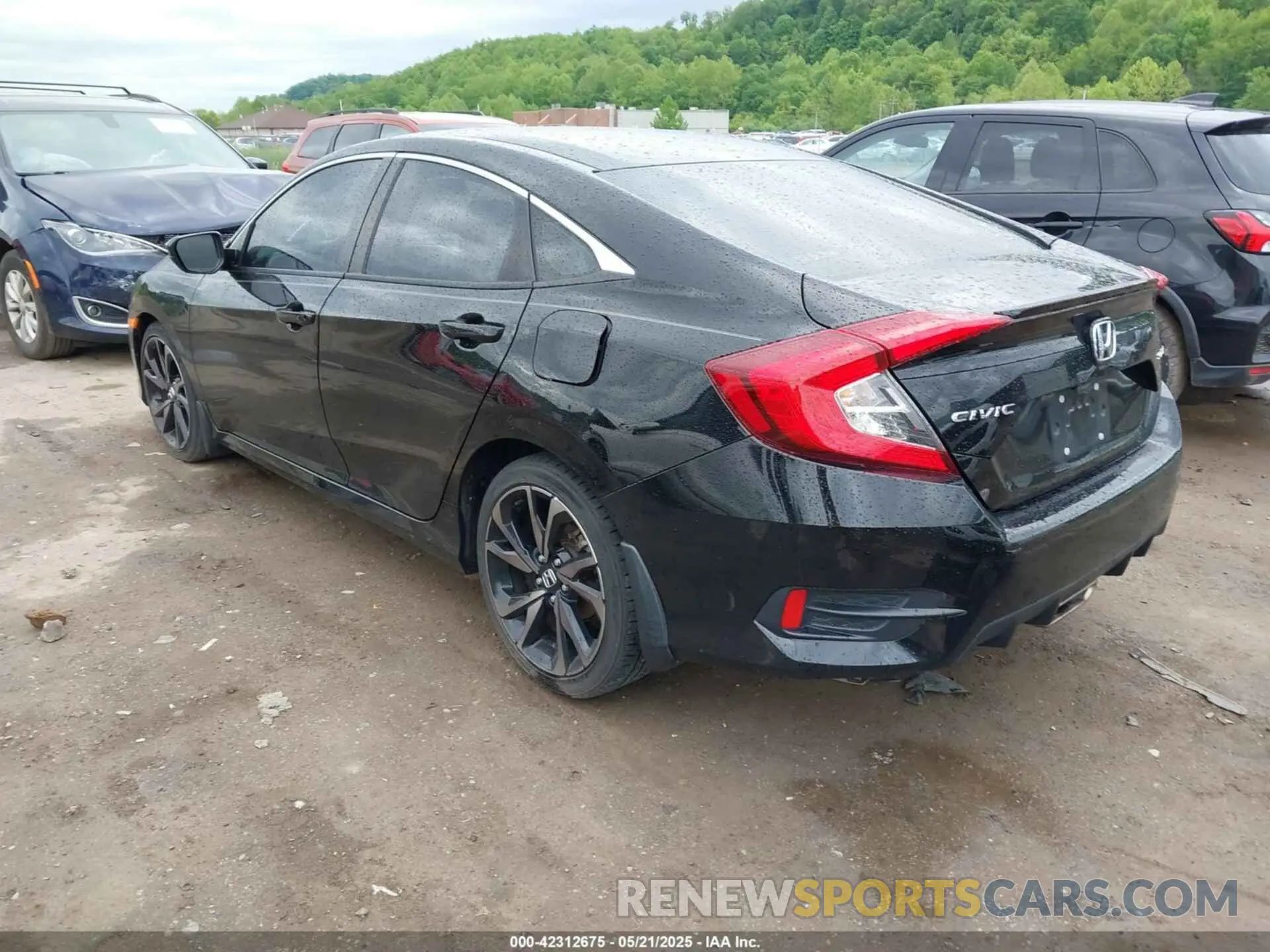 3 Photograph of a damaged car 2HGFC2F85MH503097 HONDA CIVIC 2021