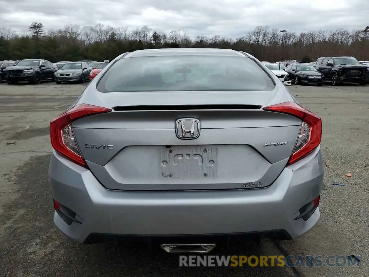 6 Photograph of a damaged car 2HGFC2F85MH504234 HONDA CIVIC 2021