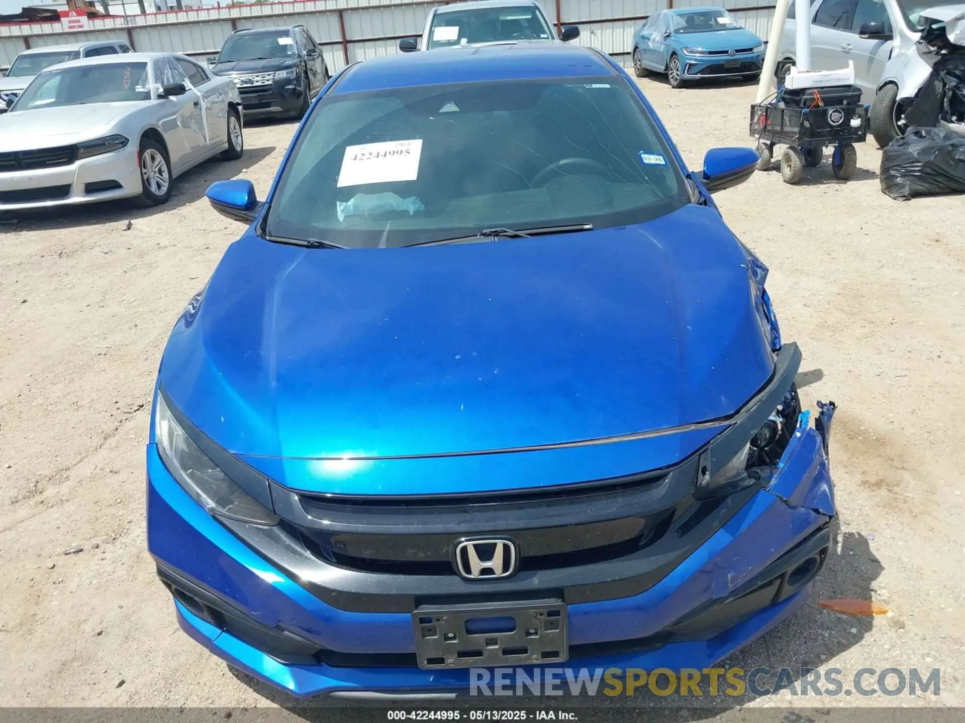 12 Photograph of a damaged car 2HGFC2F85MH505075 HONDA CIVIC 2021