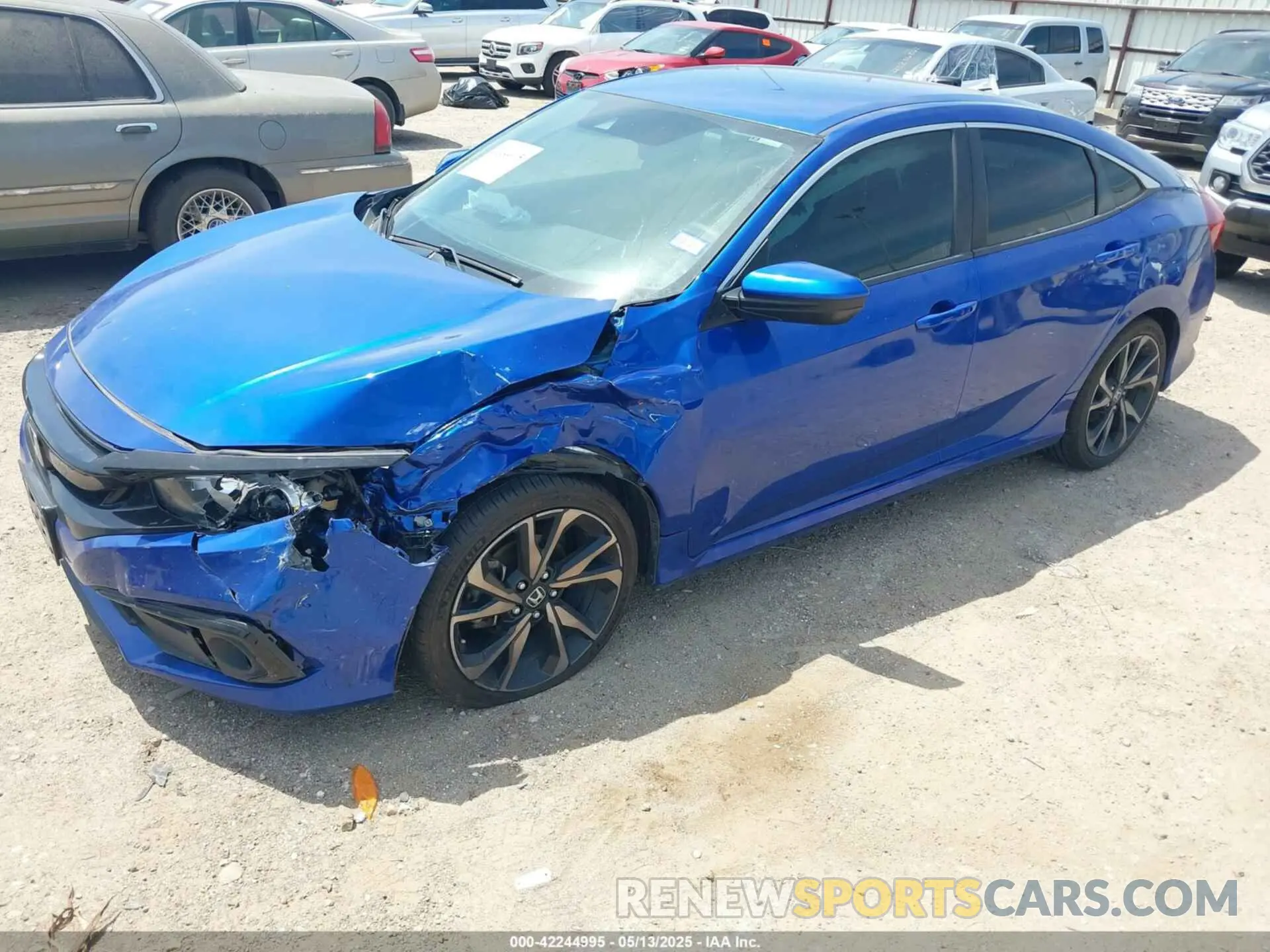 2 Photograph of a damaged car 2HGFC2F85MH505075 HONDA CIVIC 2021