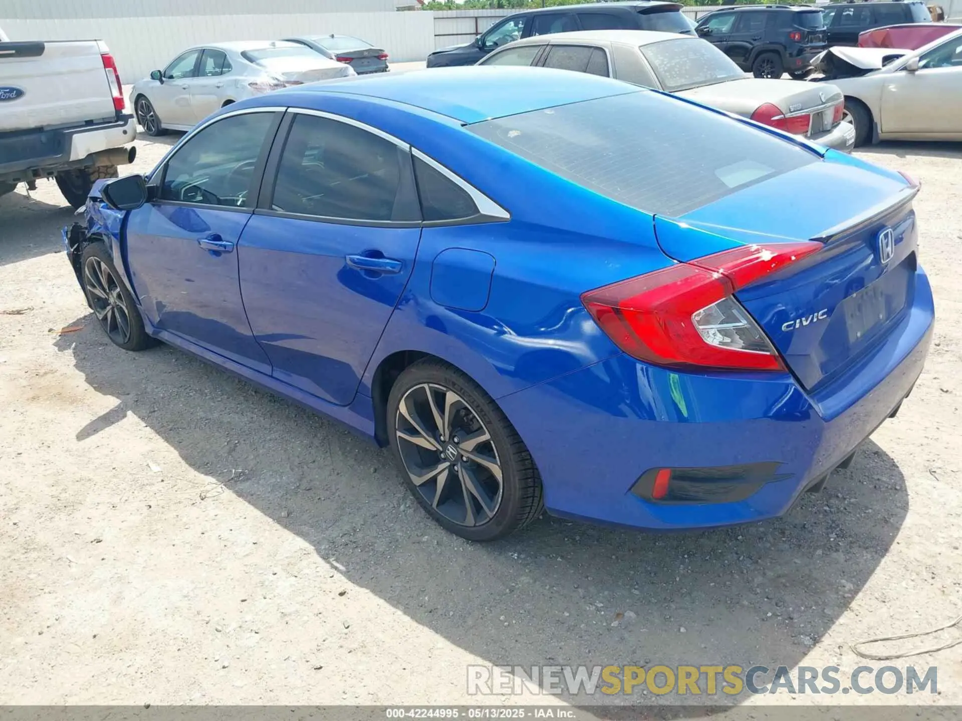 3 Photograph of a damaged car 2HGFC2F85MH505075 HONDA CIVIC 2021