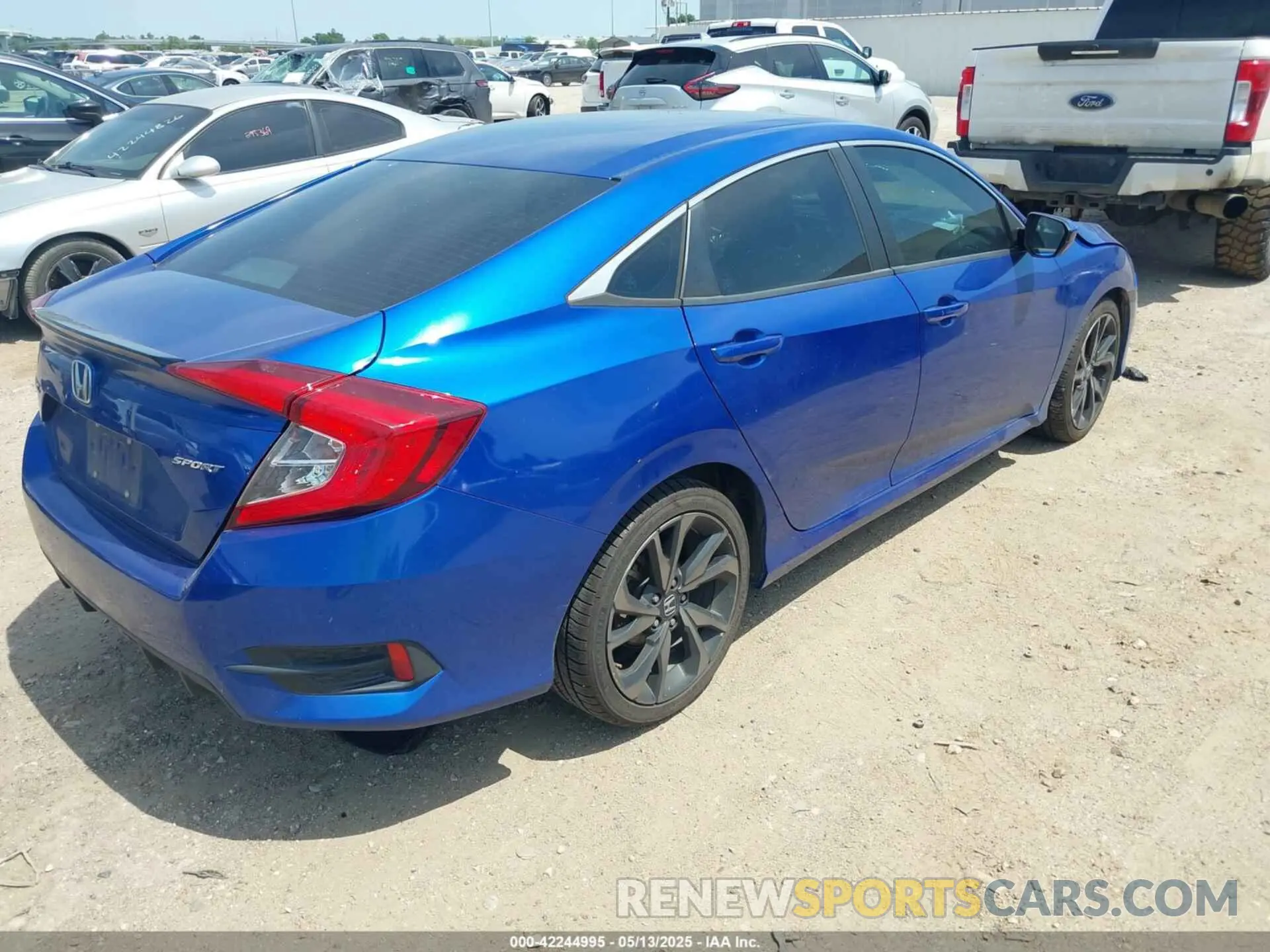 4 Photograph of a damaged car 2HGFC2F85MH505075 HONDA CIVIC 2021