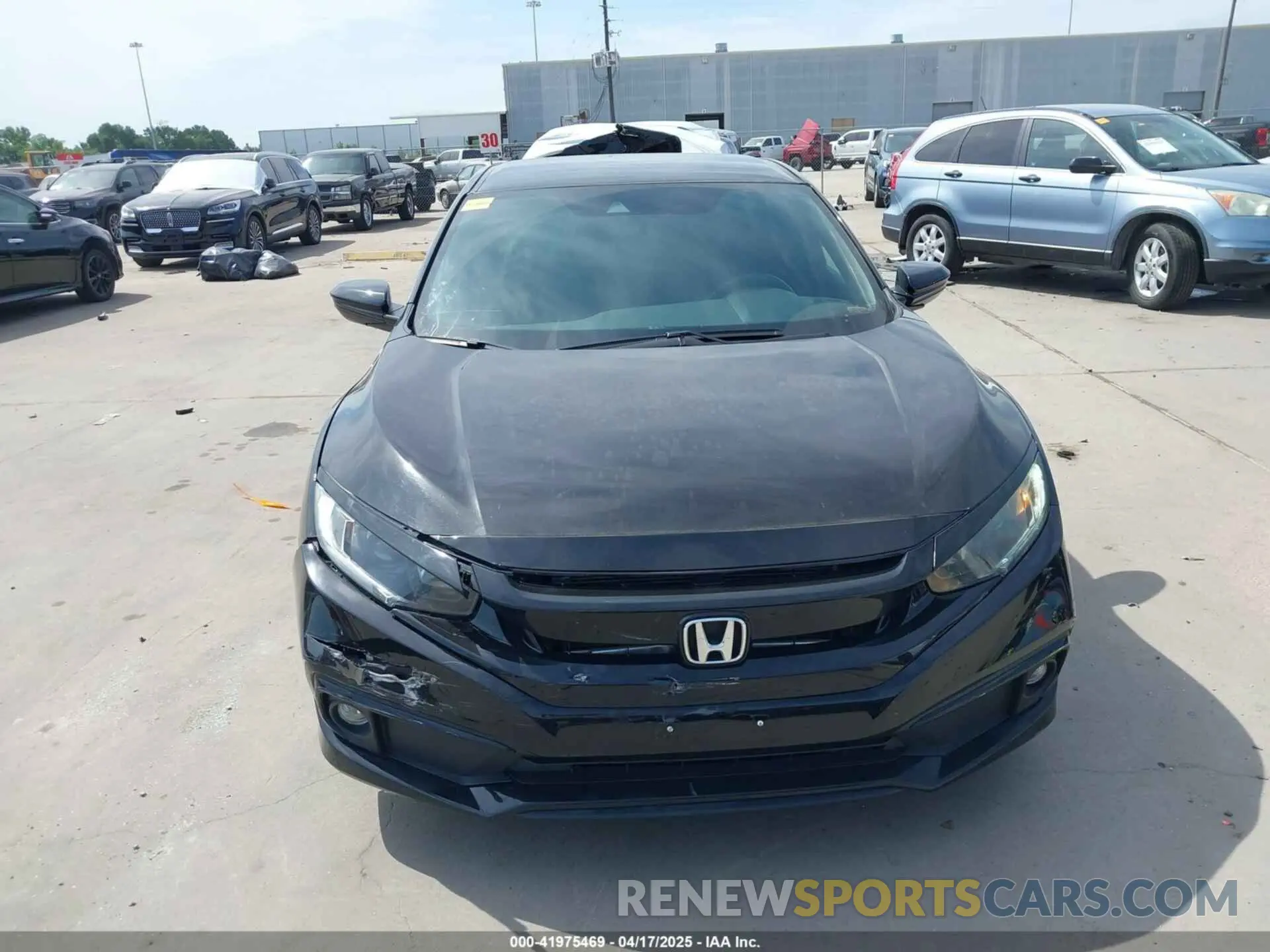 12 Photograph of a damaged car 2HGFC2F85MH505707 HONDA CIVIC 2021