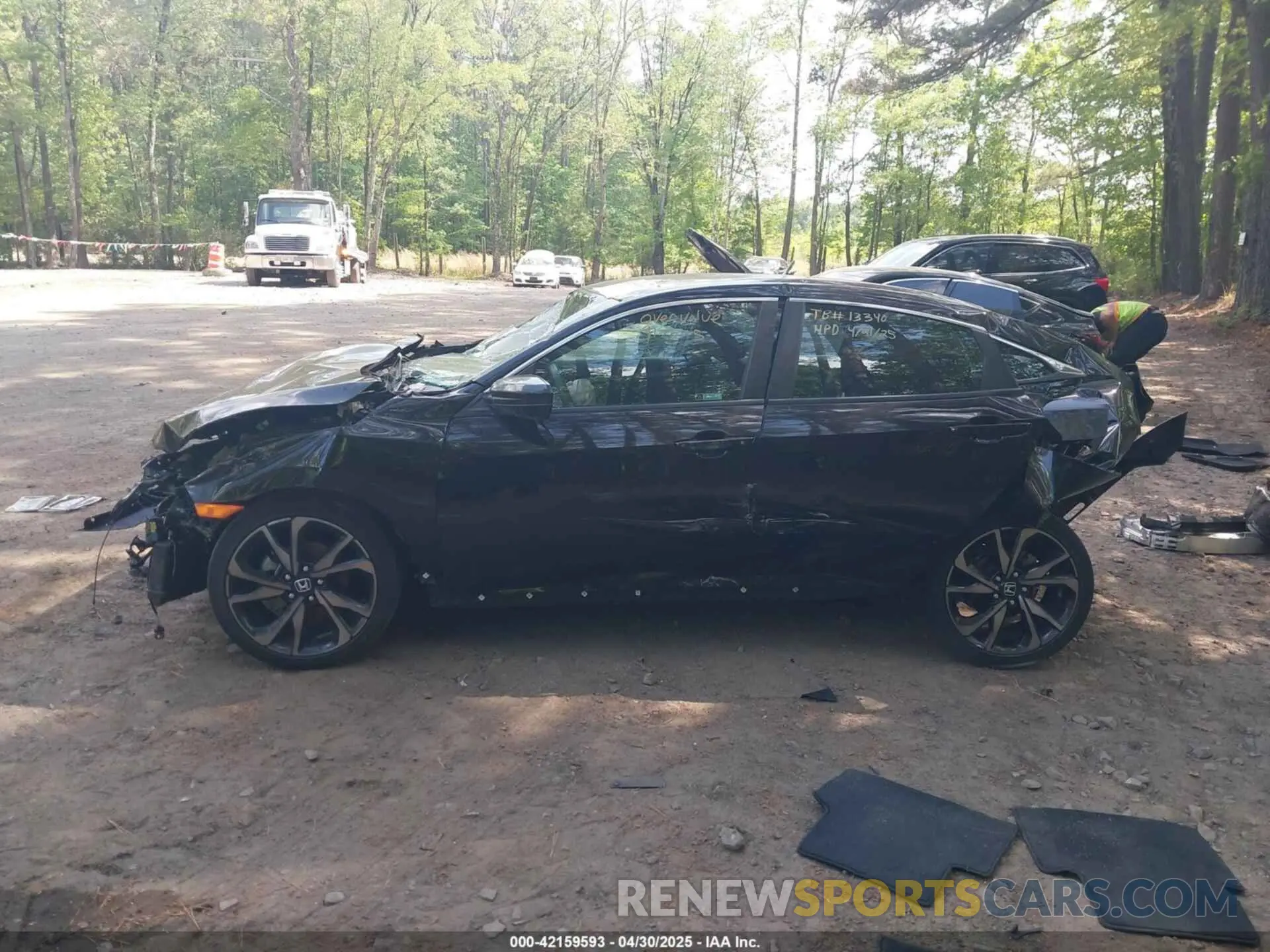 13 Photograph of a damaged car 2HGFC2F85MH509403 HONDA CIVIC 2021