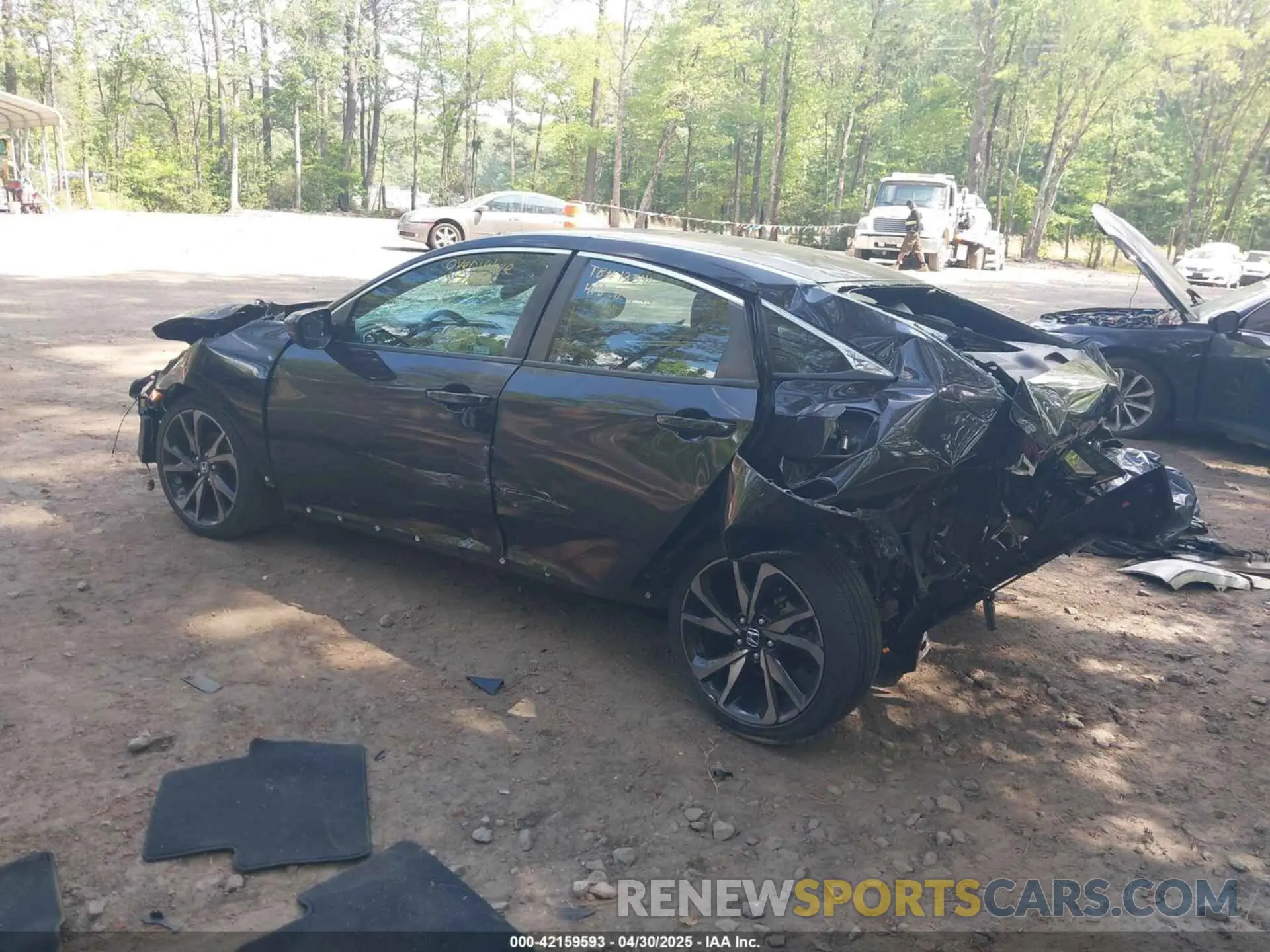 3 Photograph of a damaged car 2HGFC2F85MH509403 HONDA CIVIC 2021